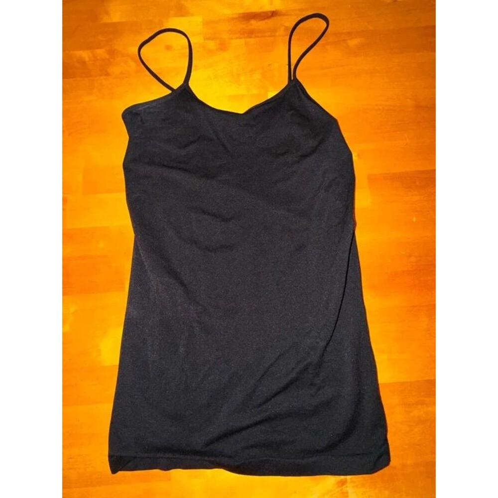 Women’s Black Body Hugging Cami OSFM